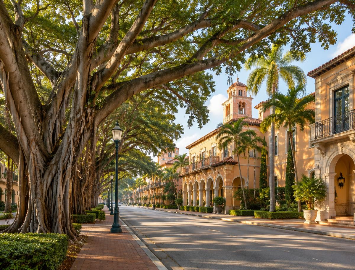 Coral Gables streetscape