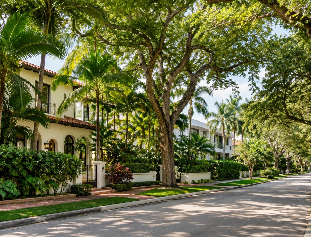 Coconut Grove streetscape